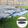 MDybf 15FT Round Outdoor Trampoline Protective Cover, Waterproof Rainproof UV Resistant Dustproof Wear-Resistant Trampoline Cover view 2