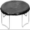 MDybf 13FT Round Outdoor Trampoline Protective Cover, Waterproof Rainproof UV Resistant Dustproof Wear-Resistant Trampoline Cover view 1