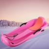Frost-Resistant and Wear-Resistant Sledges, Two-Person Padded Sledges, Sledges with Backrests, Two-Handle Children's Sledges view 1