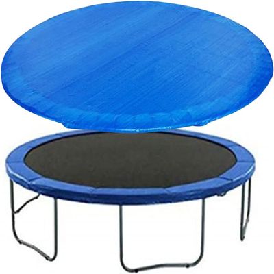 MDybf Round Trampoline Protective Cover, Waterproof Rainproof UV Resistant Dustproof Wear-Resistant Outdoor Trampoline Cover