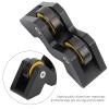 Topyond 2PCS Aluminium and Bearing Billiards Cue Straightness Detector Straightening Calibrator, Billiards Pool Cue Stick Shaft Straightness Checker for Billiards Enthusiasts view 3