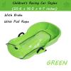 Children'S Sledge, Thickened Double Sledge, Adult Sledge with Brake Pull Rope view 2