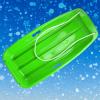 Children's Double Sledge, Thickened Wear-Resistant Sledge, Plastic Sledge, Winter Sledge, Sledge Boards view 1