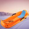 Frost-Resistant and Wear-Resistant Sledges, Two-Person Padded Sledges, Sledges with Backrests, Two-Handle Children's Sledges view 1