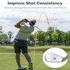 GreenHaven 300 Pcs Golf Impact Tape Labels Golf Club Impact Stickers for Woods Irons Putters Self-Teaching Sweet Spot and Analysis Golf Training Aids for Swing Practice (Only For Right-Handed Golfers) view 2