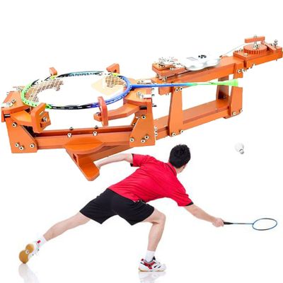 Winch Type Badminton String Machine, Badminton Racket String Machine, Non Slip Handle Fix Restring Tools for Squash, Tennis, Badminton Racquet