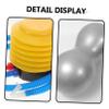 BESPORTBLE Yoga Ball Exercise Peanut Ball Physical Therapy Improve Core Strength Endurance and Balance view 3