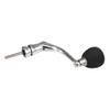 BE-TOOL Metal Fishing Reel Handle, Reel Replacement Power Handle Metal Rocker Arm Grip for Fishing Spinning Reel, Surf Reel,Replacement or Maintenance(Silver,L) view 1