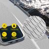 Hjdeck 2 Pcs Boat Flooring EVA Foam Boat Decking Sheet Self-Adhesive Boat Foam Flooring Marine Carpet Small Diamond Marine Flooring for Boats Yacht Kayak Motorboat Ramp RV Flooring Golf Cart view 2