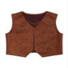 Moggemol Kids Cowboys Cowgirls Wild West Cosplay Fancy Dress-up Waistcoat Suede Tassel Vest Outwear Jacket Type+B 4 Years view 1