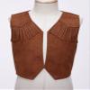 Moggemol Kids Cowboys Cowgirls Wild West Cosplay Fancy Dress-up Waistcoat Suede Tassel Vest Outwear Jacket Type+B 4 Years view 3