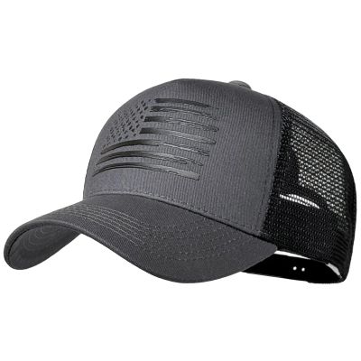 American Flag Trucker Hats, USA hat for Men and Women - Adjustale Baseball Cap, Outdoor Mesh Snap Back - for Daily Use