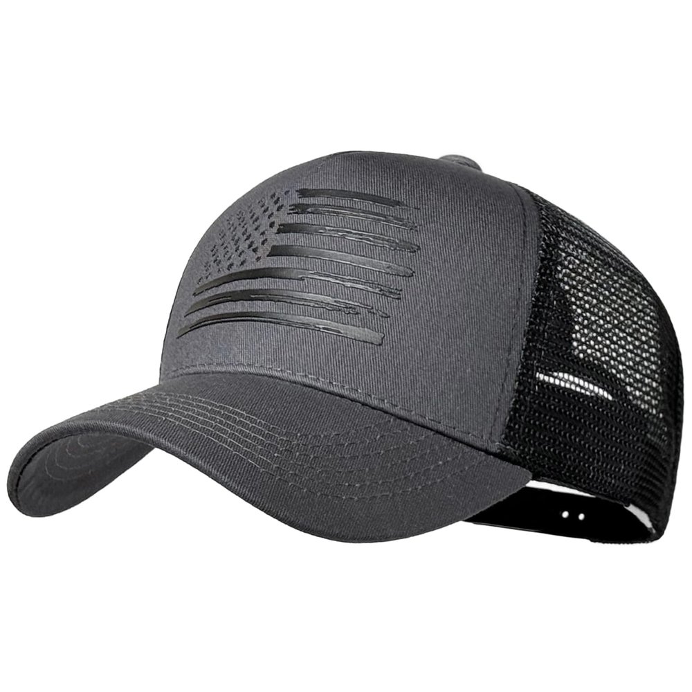 American Flag Trucker Hats, USA hat for Men and Women - Adjustale Baseball Cap, Outdoor Mesh Snap Back - for Daily Use