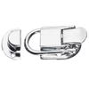 5Pcs Knot Nickel Drawbolt Closure Latch for Luggage Guitar Musical Trolley Case view 2