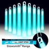Glow Fever Emergency Safety Military Grade 6'' Lightsticks, Light Up Ultra Bright Glow Sticks with 8 Hours Duration. for Hiking Party Camping Blackouts Hurricane Shelter Survival Kit (Blue, 30PCS) view 2