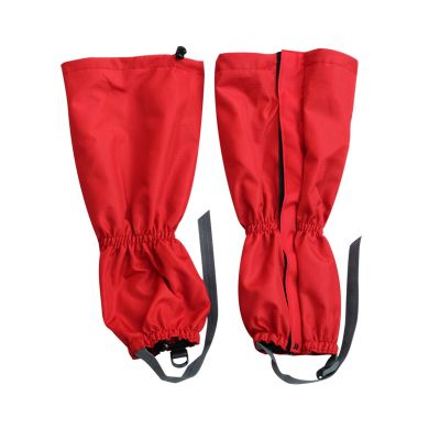 ARrase Leg Gaiters,Outdoor Gaiter,1 Pair Outdoor Waterproof Sports Hiking Gaiters,Lightweight Thickened Adjustable Snow Boot Ankle Gaiters (Color : Style 5)