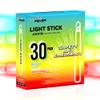 Glow Fever Emergency Safety Military Grade 6'' Lightsticks, Light Up Ultra Bright Glow Sticks with 12 Hours Duration. for Hiking Party Camping Blackouts Hurricane Shelter Survival Kit (Mixed, 30PCS) view 2