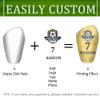 PDDSHOP Custom Soccer Shin Guards, Personalized Shin Pads with Photo, Picture Shin Guards for Boy Girl Men Women Teen Child, Customized Gift for Soccer Lovers Football Player view 2