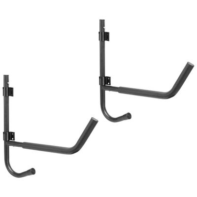 Yardwe 2sets Folding Kayak Storage -Mounted Hanger for Indoor Use and Material Space-Saving Design for Canoes and Surfboards Easy Access and Reusable