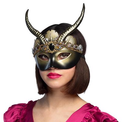 Boland - Voodoo Mask Skull Mask Accessory for Fancy Dress Carnival Theme Party Halloween