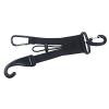 Dugout Gear Hanger, Dugout Bats Hanger, Keeps Your Glove Hat Bats Off The Ground, Attaches to Fence Baseball Dugout Organizer, Black view 2