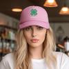 4-H Clover Trucker Hat Baseball Cap view 4