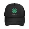 4-H Clover Trucker Hat Baseball Cap view 1