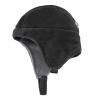 Beisto Motorcycle Helmet Liner Winter Skull Cap Helmet Liner for Men Thermal Bike Helmet Cycling Cap with Ear Flaps Black view 2
