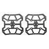 Airshi Bike Clipless Pedal Adapter, Easy to Remove Bicycle Pedal Adapter Lightweight for SPD for Casual Riding (Black), Airshiwz650aeot1-01