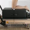 Pilates Sitting Box for Pilates Reformer by EchoMe, Box Pilates Reformer for Home Gym,Professional Studio Use,and Strength Exercises (Black) view 4