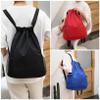 ACUIF Drawstring Backpack for Men and Women Sling Backpack with Mesh Pockets Sports Casual Sackpack Washable Travel Bag for Sports Yoga,Red L view 3