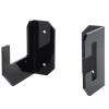 Ozgkee Samurai Sword Holder Horizontal Wall Mount Acrylic Sword Rack Flat Blade Display Stand with Screws (Black) view 4
