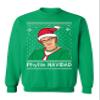 ALLNTRENDS Phyllis Navidad Happy Holiday Office Ugly Christmas Sweater Adult Crewneck Sweatshirt (2XL, Irish Green) view 1