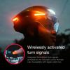 Lumos Ultra E-Bike Smart Helmet | NTA 8776 Certified | Front & Rear LED Lights | Retractable Face Shield | App Controlled | EBike, Scooter, Cycling, Bicycle | Adults, Men Women view 3
