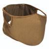 Light Fit Tactical Mask, Wraparound Soft Quick-Dry Fabric with Earloop, Detachable 3D Hold Silicone Liner with Breathable Holes, Absorbs Impact, Anti-dust Airsoft Half Face Shield (Tan/M/2pcs) view 1