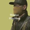 Light Fit Tactical Mask, Wraparound Soft Quick-Dry Fabric with Earloop, Detachable 3D Hold Silicone Liner with Breathable Holes, Absorbs Impact, Anti-dust Airsoft Half Face Shield (Tan/M/2pcs) view 2
