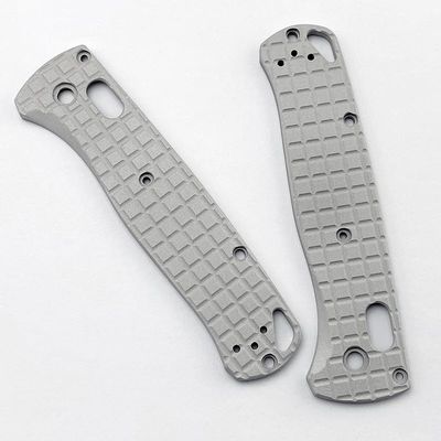 1 Pair Scales Handle Fits for Benchmade Bugout 535, CNC Aluminum Alloy Handle Patch (Size : C Sand)