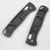 UPFIST 1 Pair Scales Handle Fits for Benchmade Bugout 535, CNC Aluminum Alloy Handle Patch (Size : B Black) view 2