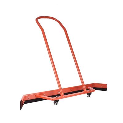 Sport Tennis Court Squeegee For Floors, Lightweight Water Evacuator, Long Handle Court Cleaning Equipment For Workshops School Playgrounds Garage, Professional Rain Shuttle Broom ( Color : Orange )