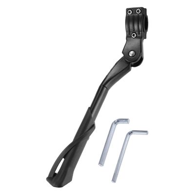 X AUTOHAUX 1 Set Fit 24-29 Inch Bicycles Adjustable Bicycle Stand Non-Slip Side Stand Kickstand Bicycle for Mountain Bike E-Bike Trekking Road Bike
