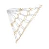 Sports Basketball Nets Durable Metal Basketball Net Chain Basketball Net Replacement Heavy Duty,Iron Basketball Net Net Rust Silver and Gold Basketball Net Chain for Indoor Outdoor view 2