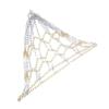 Sports Basketball Nets Durable Metal Basketball Net Chain Basketball Net Replacement Heavy Duty,Iron Basketball Net Net Rust Silver and Gold Basketball Net Chain for Indoor Outdoor view 3
