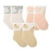 Zonkacen 3 Pairs Baby Boys Girls Cute Non Slip Soft Warm Cotton Socks for Winter Indoor Home House Walking Playing Sleeping School 1-2 Years Old view 1