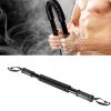 Ddewing Power Twister Bar for Arm Upper Body Strength Training Upper Body Exercise Equipment for Strengthening Your Chest Workout Carbon Steel Classic Black 110lb Resistance view 2