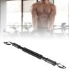 Ddewing Power Twister Bar for Arm Upper Body Strength Training Upper Body Exercise Equipment for Strengthening Your Chest Workout Carbon Steel Classic Black 110lb Resistance view 3