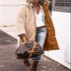 Canbebig Womens Puffer Jackets Sherpa Fleece Lined Jacket Zip Up Long Coat Quilted Puffer Jacket Winter Warm Hooded Coat view 2