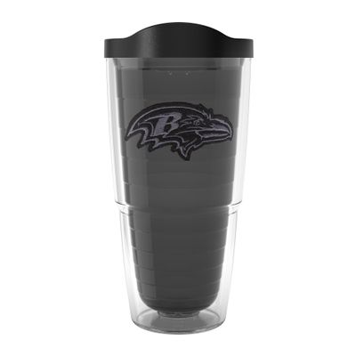 Tervis NFL Baltimore Ravens - Monochrome Made in USA Double Walled Insulated Tumbler Travel Cup Keeps Drinks Cold & Hot, 24oz, Classic