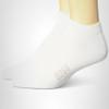 BOSS 2-Pack Bottom Logo Solid Ankle Socks, White Lychee, 7-13 view 2