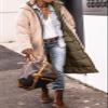 Canbebig Womens Puffer Jackets Sherpa Fleece Lined Jacket Zip Up Long Coat Quilted Puffer Jacket Winter Warm Hooded Coat view 2