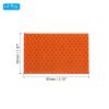 PATIKIL Reflective Patch 2"x3", 4 Pcs Hook & Loop Fastener Safety Appliques for Night Sportsperson Worker Hiker, Orange view 2